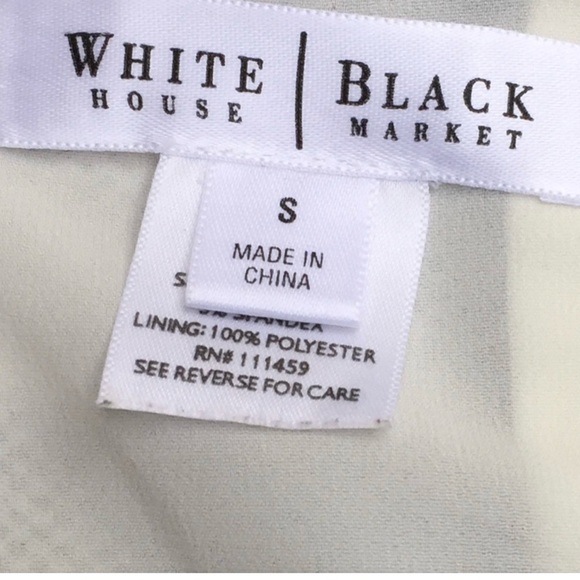 white house black market halter top, behind the neck tie - Picture 15 of 15